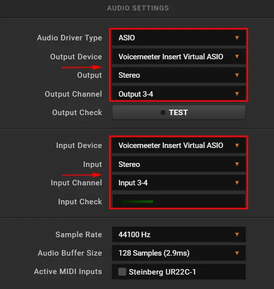Ρυθμίσεις Amp Modeler