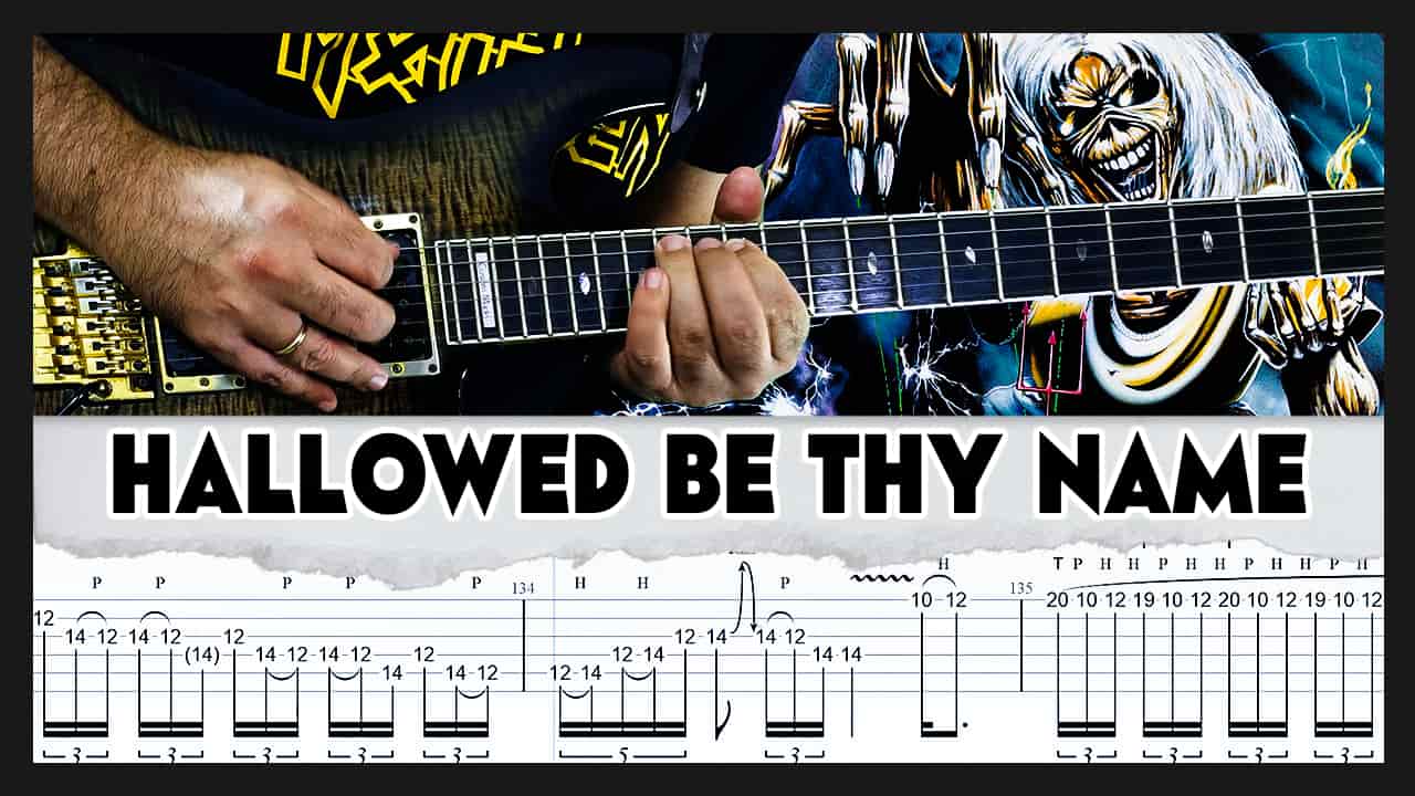 Hallowed Be Thy Name - Guitar Tutorial