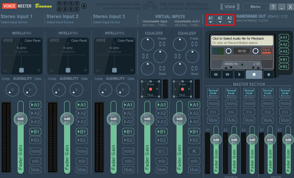 Εγκατάσταση και σύνδεση κάρτας ήχου στο Voicemeeter