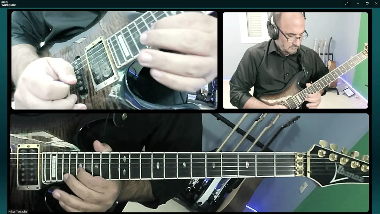 Nikos Terezakis Zoom Lesson